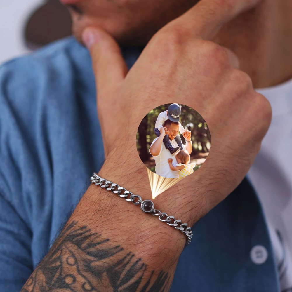 パーソナライズされた写真プロジェクションブレスレット