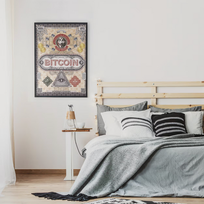 ビットコイン クリプト HODL ポスター