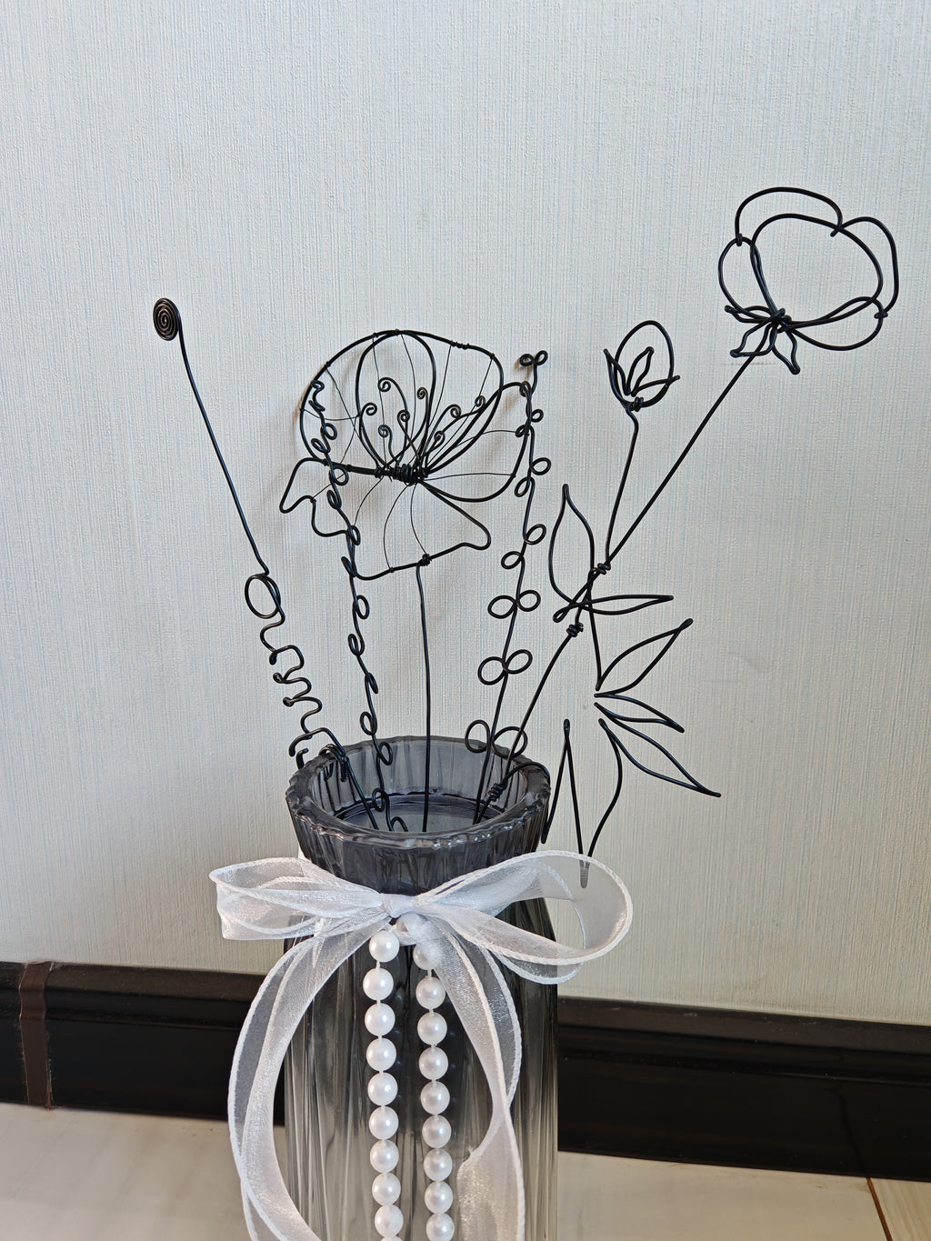 名前入りで枯れない花 | フラワーシリーズ03 | 母の日 | 誕生日 | 記念日 4つの花+名前