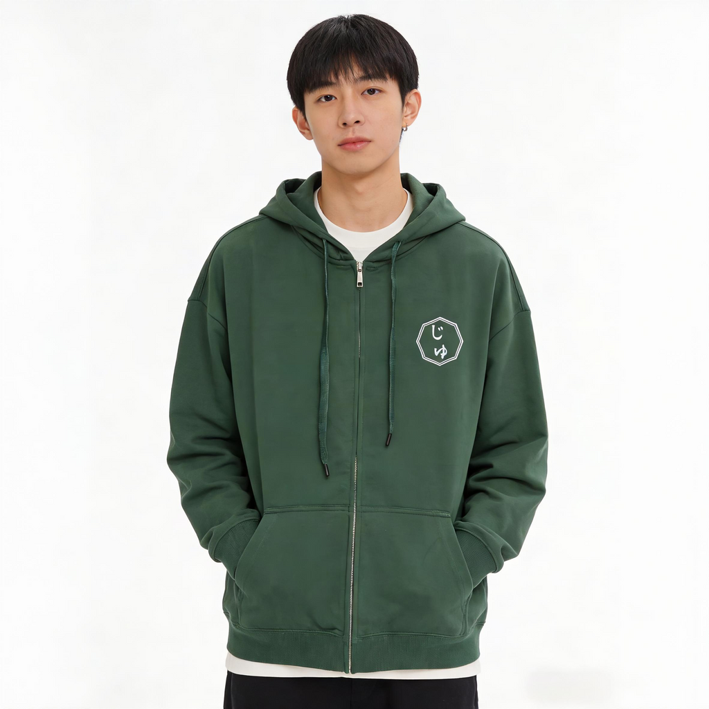 NEW ARRIVAL！商店風－秋冬大活躍！☆名前入ジッパーフード付きスウェットシャツ