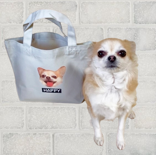 🐶🐱世界に一つだけ うちの子トートバッグ - Fallook