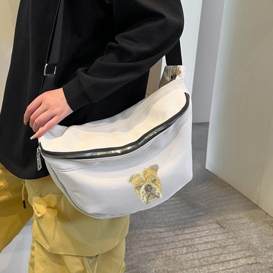 【うちの子刺繍バッグ】愛犬・愛猫写真から作る、リアル刺繍クロスボディバッグ