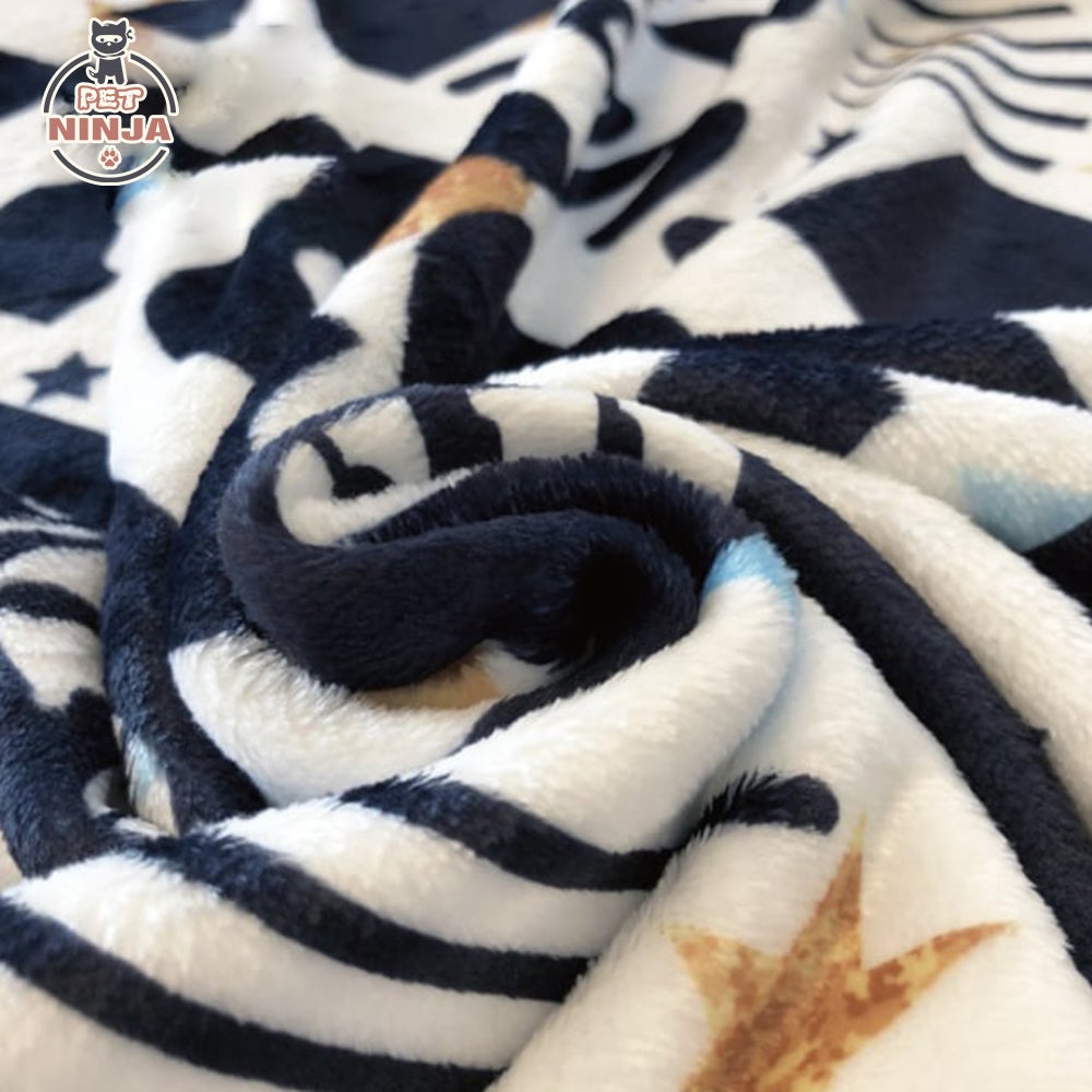 出産祝いに名前入りブランケット★ 最高なギフト★ 　星柄 - Fallook