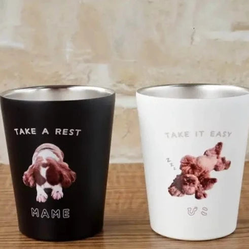 うちの子デザイン♡オリジナルタンブラー（ステンレスサーモ） ♥プレゼントに♥犬　猫　うさぎOK - Fallook