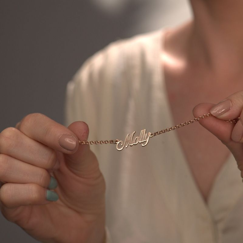 パーソナライズされたネームブレスレット - Fallook