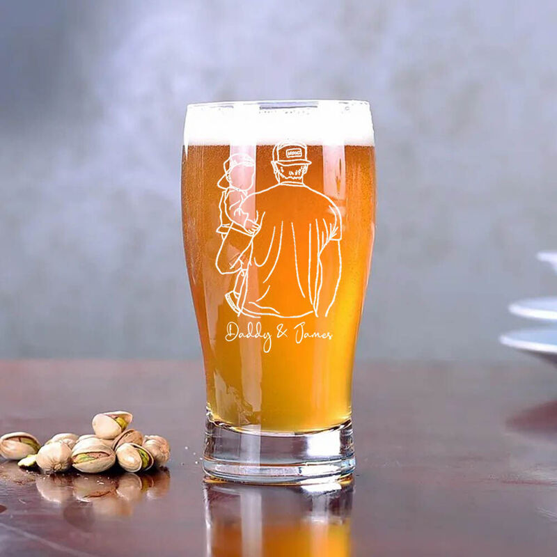カスタマイズ 名入れ 写真いれ イラスト ビールジョッキ ビアジョッキ ビヤージョッキ 600ml