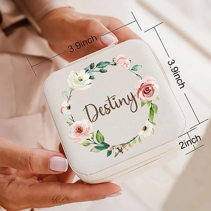 名入れ誕生花 アクセサリー収納ボックス♬ - Fallook