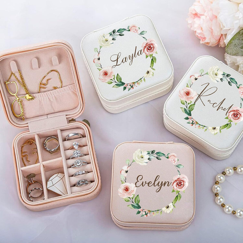名入れ誕生花 アクセサリー収納ボックス♬ - Fallook
