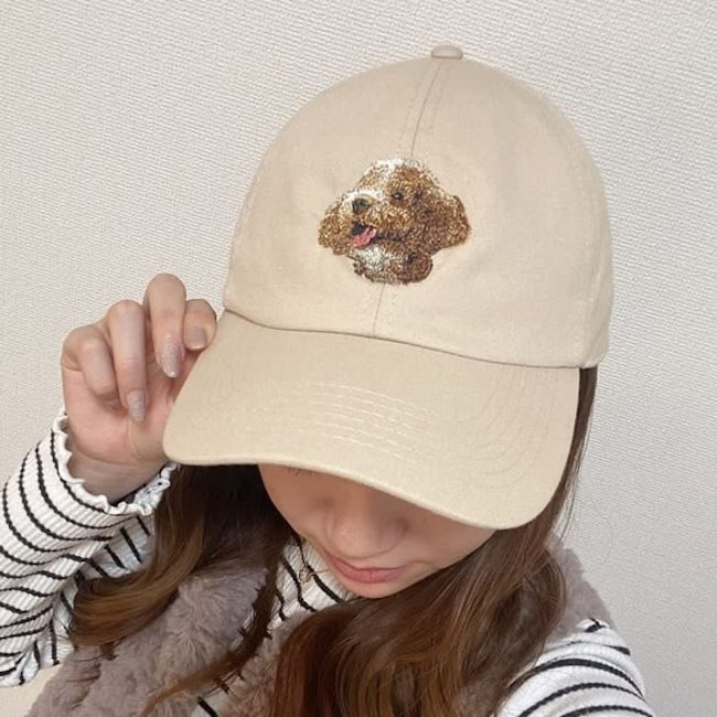 ペットの写真を使用してカスタム刺繍ペットの帽子 - Fallook