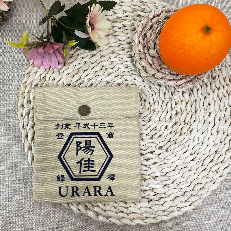 名前入り☆商店風☆小銭収納バッグ 上質なミニスクエアバッグ - Fallook