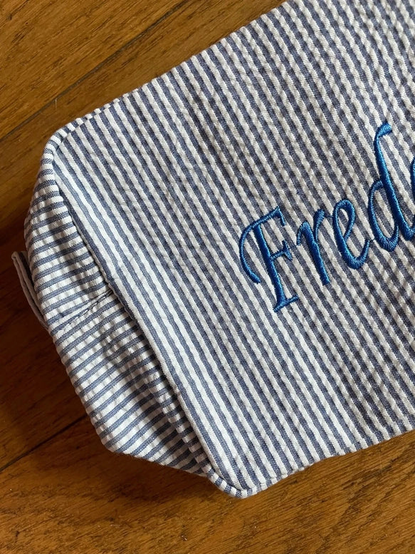 NEW ARRIVAL! 【名前刺繍】化粧ポーチ　収納　オーダー　カスタマイズ　プレゼント　旅行　バッグ - Fallook