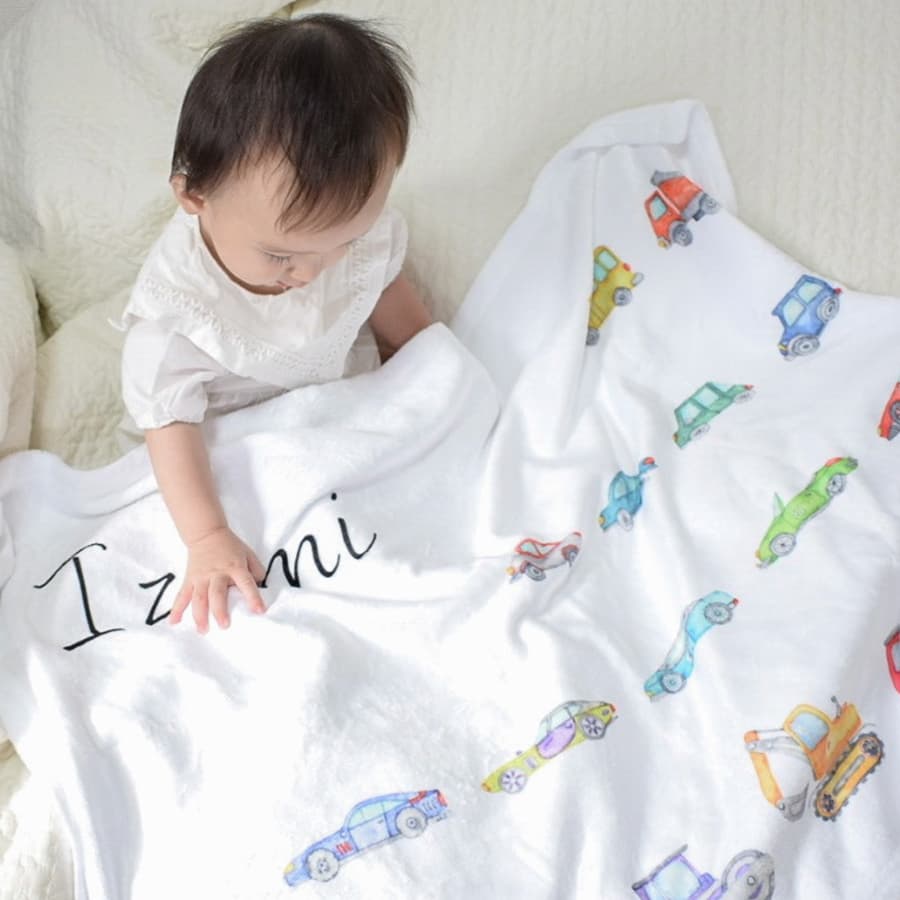 名前入りブランケット クッカタルハ 車シリーズ - Fallook