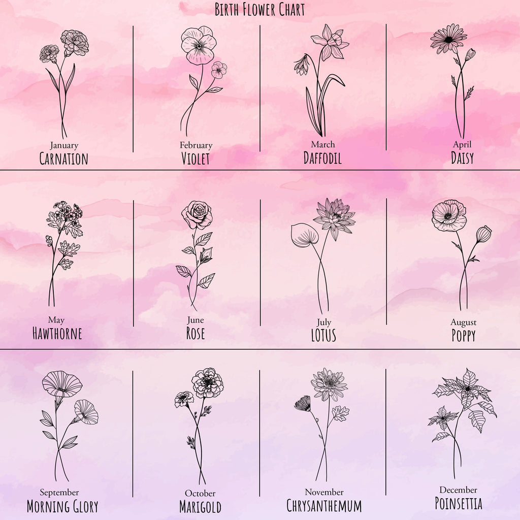 パーソナライズされた誕生花キーホルダー リストレット レザーウォレット ビーズブレスレットと名前付き 彼女への誕生日母の日ギフト - Fallook