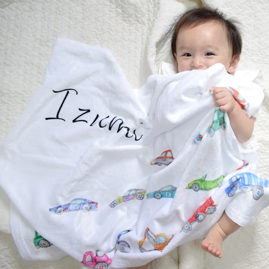 名前入りブランケット クッカタルハ 車シリーズ - Fallook