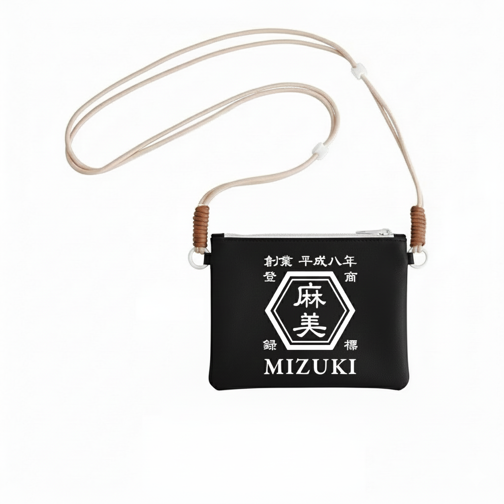 NEW ARRIVAL! 【カスタムオーダー】リストレットポーチ・斜めがけバッグ・スマホポーチ 携帯電話ポーチ☆商店風☆