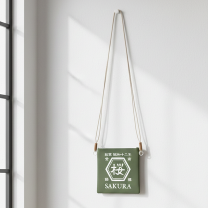 NEW ARRIVAL! 【カスタムオーダー】リストレットポーチ・斜めがけバッグ・スマホポーチ 携帯電話ポーチ☆商店風☆