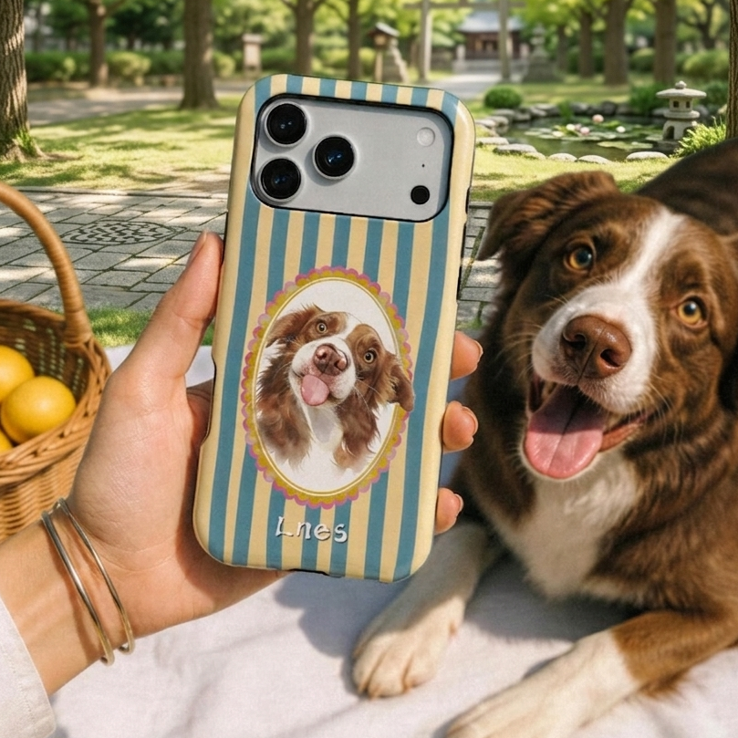 【名入れ・写真入り】愛犬・愛猫のオーダーメイドスマホケース