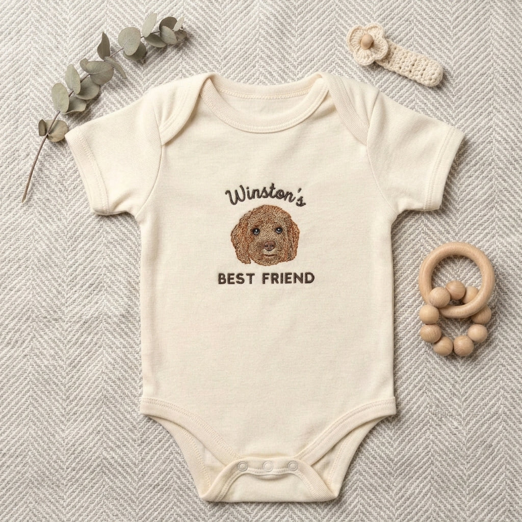 Shop style baby clothes/rompers with names on them