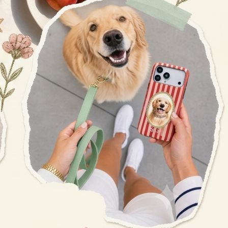 【名入れ・写真入り】愛犬・愛猫のオーダーメイドスマホケース
