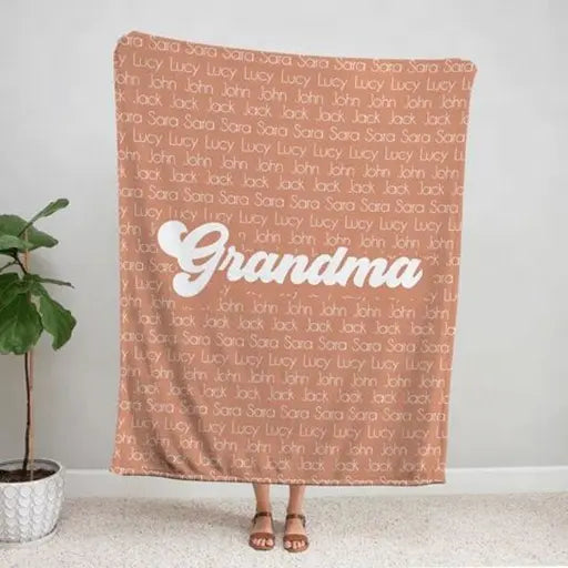 新発売！Memawへの贈り物、Memaw用の個人化されたブランケット、母の日のブランケット - Fallook