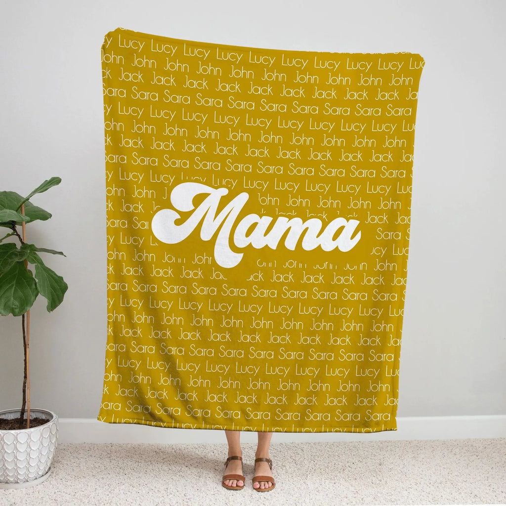 新発売！Memawへの贈り物、Memaw用の個人化されたブランケット、母の日のブランケット - Fallook