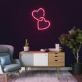 ハートのネオンサイン - Fallook