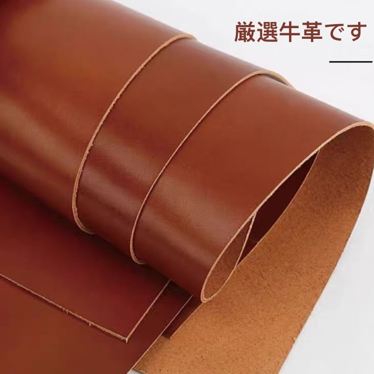 ペットの写真入りカスタムカラー｜ネックレス（革+銅製）