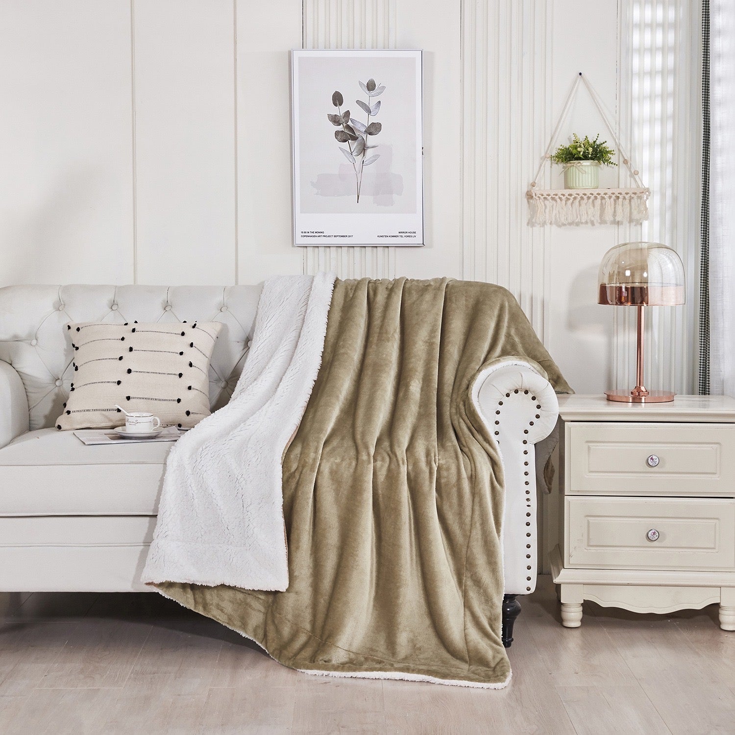 【刺繡無料】極の肌ざわり冬向け　ふわとろ　名入れ　ブランケット| 出産祝い　毛布