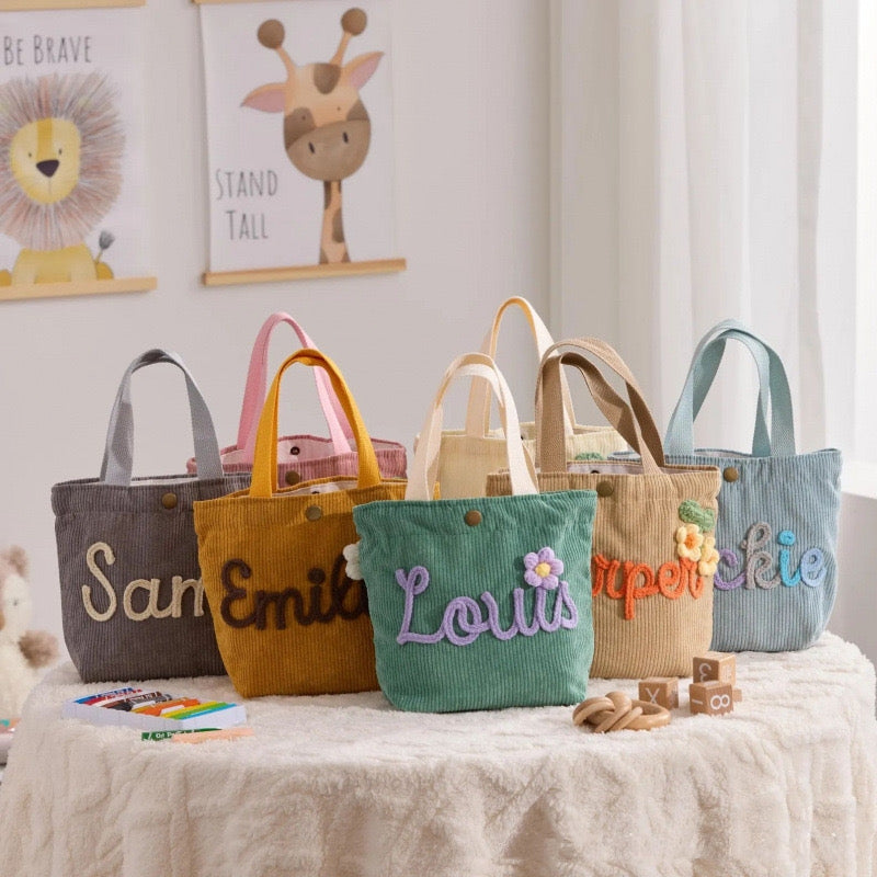 NEW ARRIVAL! オリジナルプリントのバッグ - 入学祝いや誕生日の贈り物に