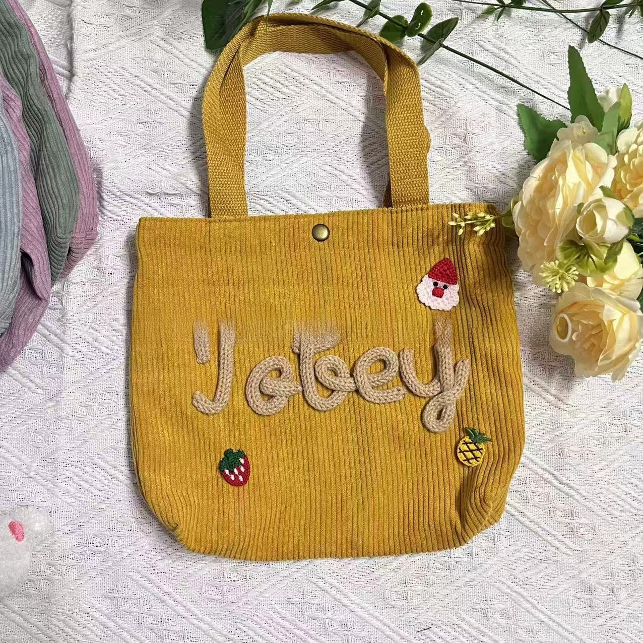 NEW ARRIVAL! オリジナルプリントのバッグ - 入学祝いや誕生日の贈り物に