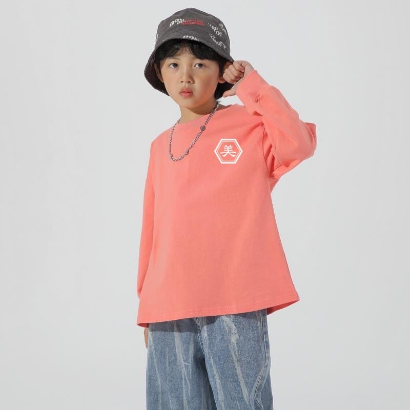 商店風－家族みんなで！子供の男女通用|長袖の薄い機種 - Fallook