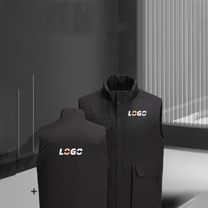 商店風－秋冬大活躍！防風耐寒保温ダウンベスト｜企業や団体がカスタマイズできます - Fallook