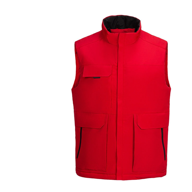 商店風－秋冬大活躍！防風耐寒保温ダウンベスト｜企業や団体がカスタマイズできます - Fallook