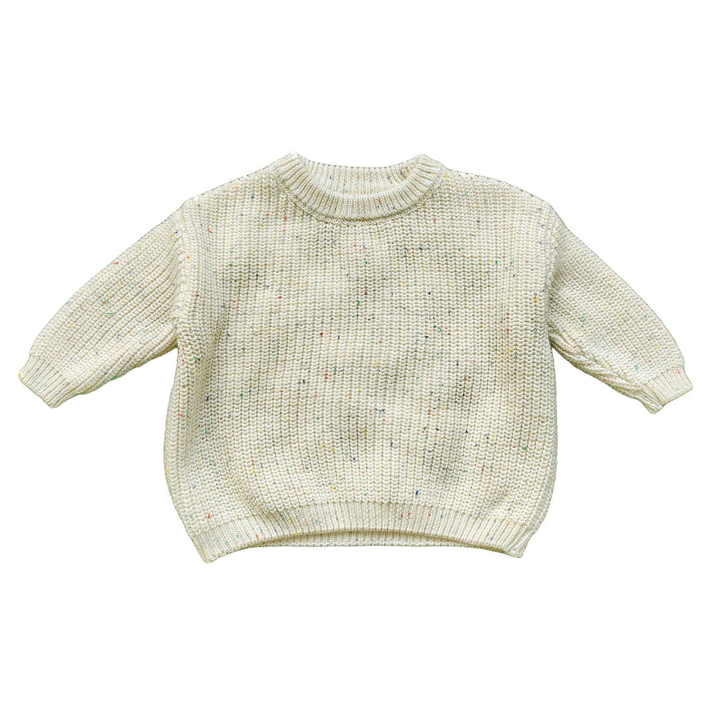 赤ちゃんの名前のセーター·刺繍された名前のニットセーター·赤ちゃんシャワーの贈り物 - Fallook