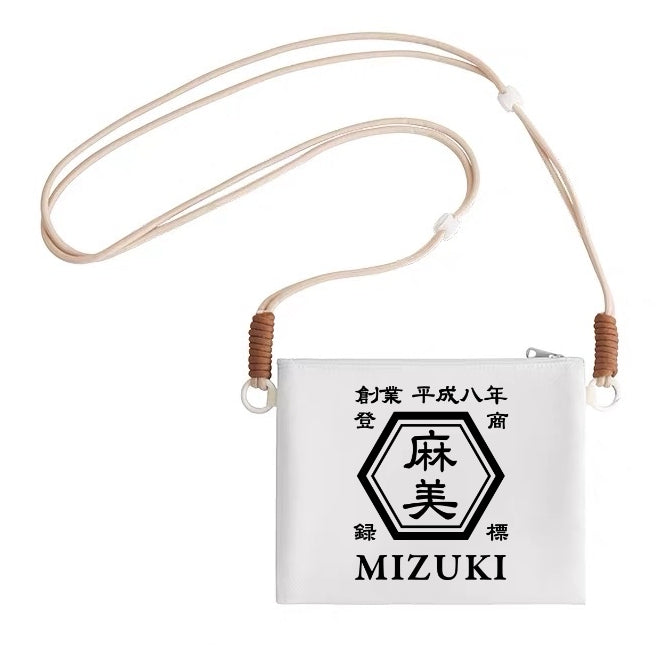 NEW ARRIVAL! 【カスタムオーダー】リストレットポーチ・斜めがけバッグ・スマホポーチ 携帯電話ポーチ☆商店風☆