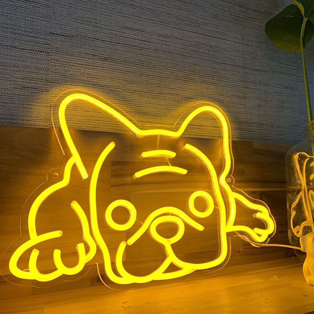 カスタム ペット アウトライン ネオン ライト - Fallook