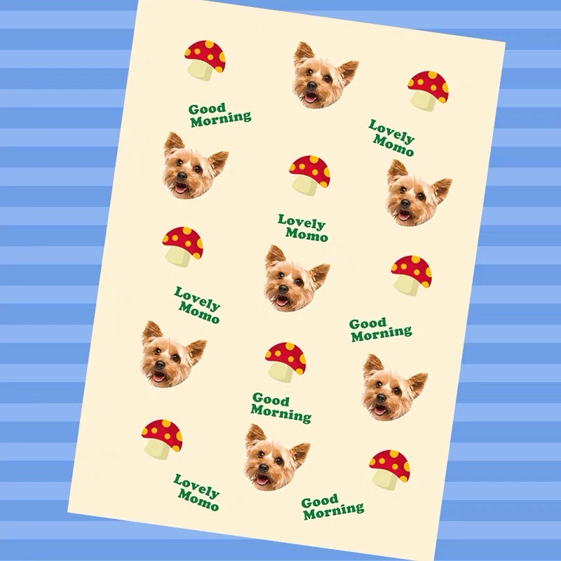 うちの子グッズ ブランケット ペット 写真 愛犬猫 オーダーメイド