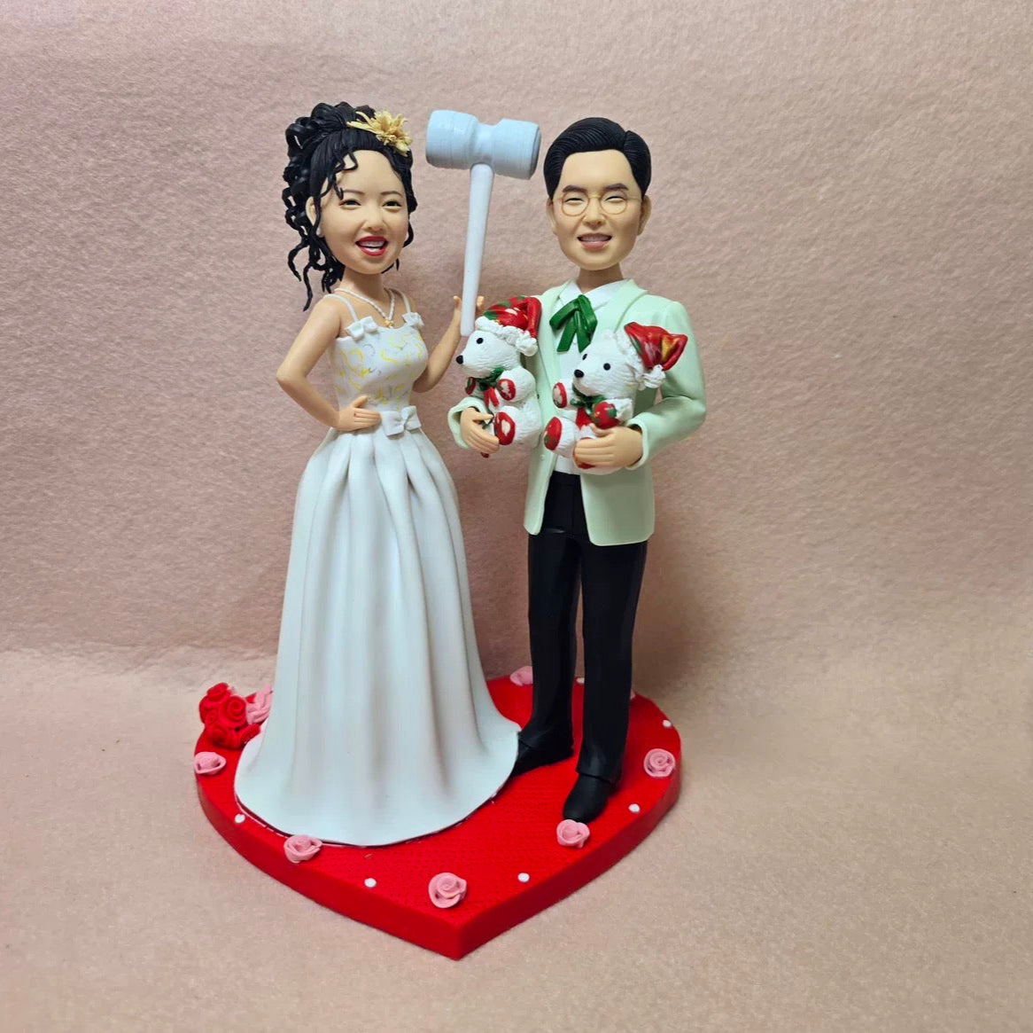 【オーダーメイド】お写真から作るオリジナル立体似顔絵フィギュア 🎵アイドル🎵俳優🎵自分そっ クレイ彫刻でくり人形🎵フィギア人形🎵粘土　制作依頼　小ロット クレイ彫刻です