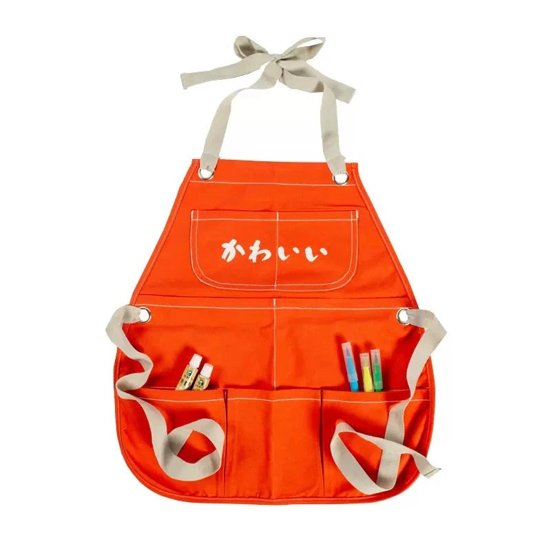 子供用エプロンをカスタマイズします【お子様の名前入り】 - Fallook