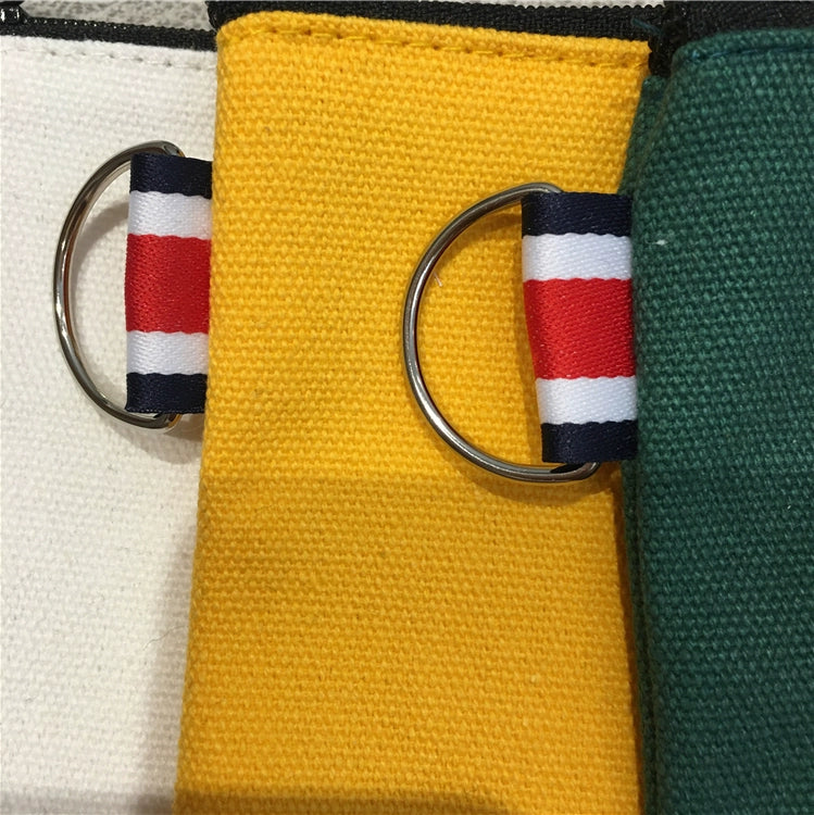 名前入り☆商店風☆小銭収納バッグ 四角 - Fallook