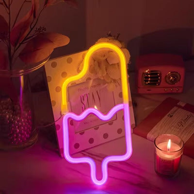 ソフト クリーム ネオン - Fallook