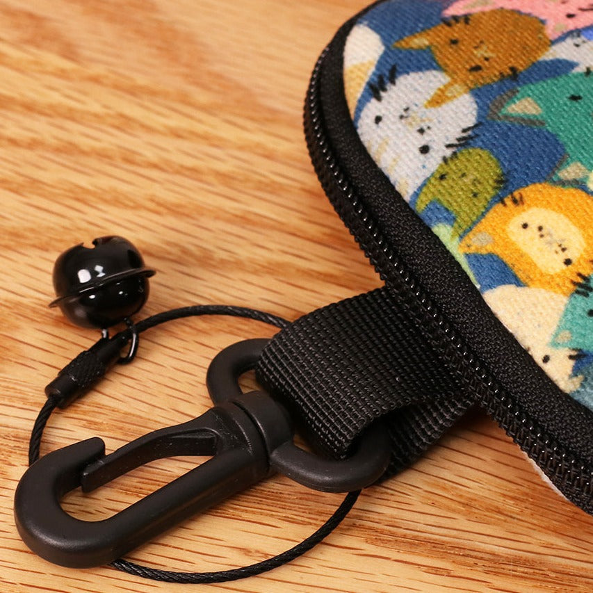 名前入り☆商店風☆小銭収納バッグ キーホルダー - Fallook