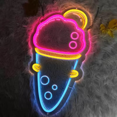 ソフト クリーム ネオン - Fallook