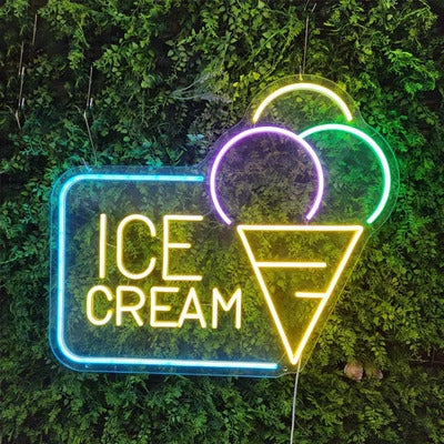 ソフト クリーム ネオン - Fallook