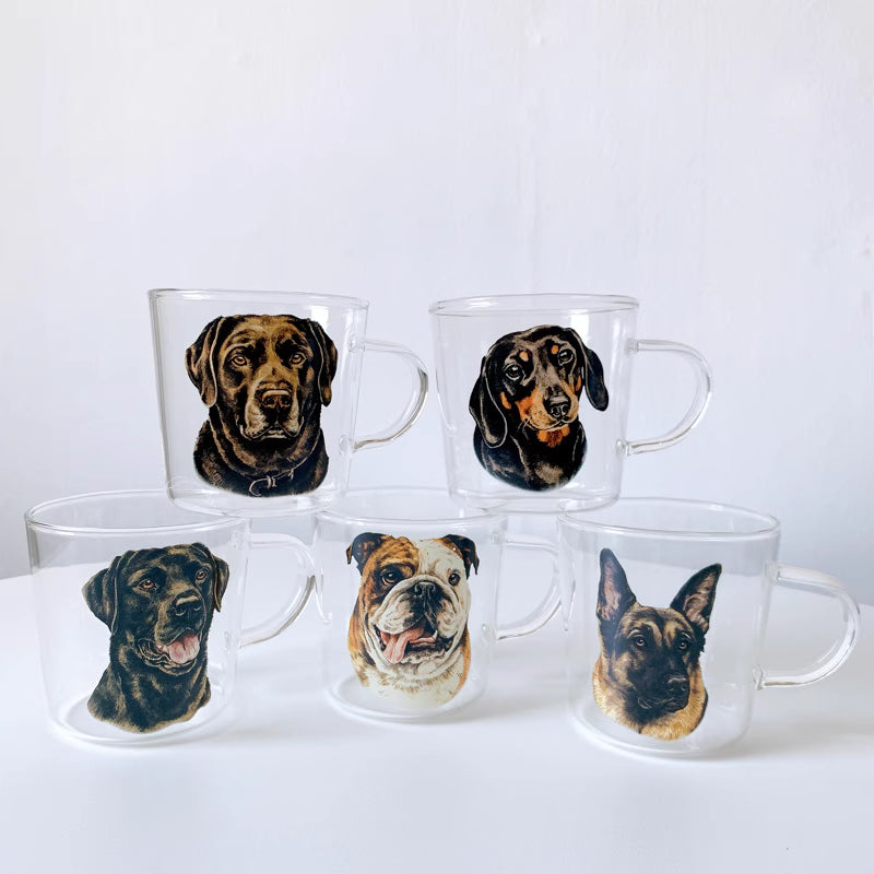 New Arrival！犬 猫 ペット 名入れ 写真 ロックグラス オーダーメイド