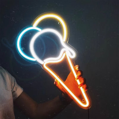 ソフト クリーム ネオン - Fallook