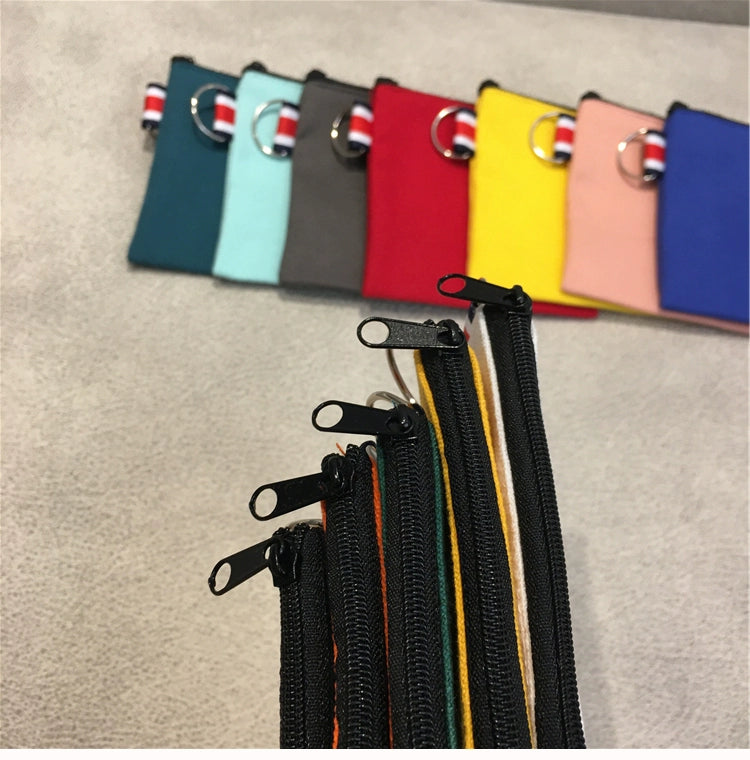 名前入り☆商店風☆小銭収納バッグ 四角 - Fallook