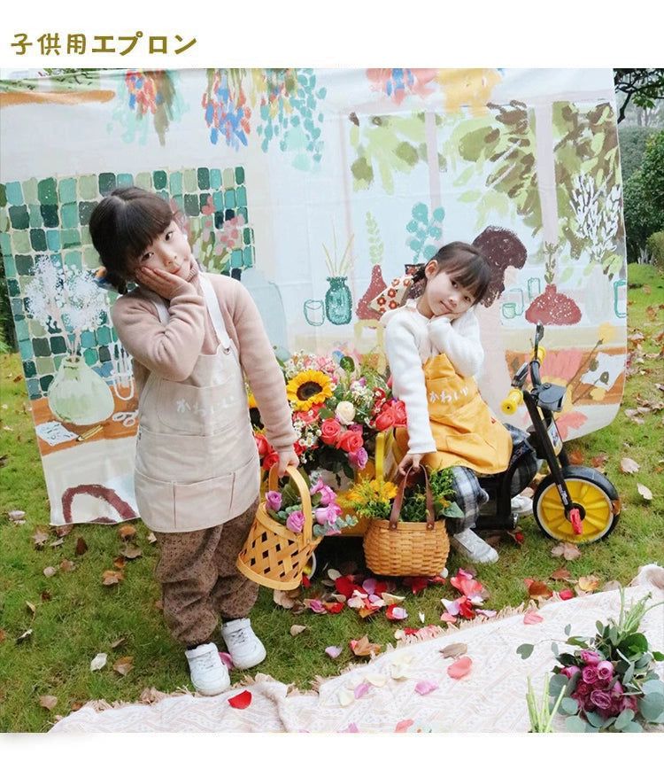 子供用エプロンをカスタマイズします【お子様の名前入り】 - Fallook