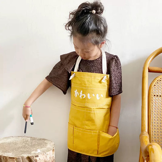 子供用エプロンをカスタマイズします【お子様の名前入り】 - Fallook