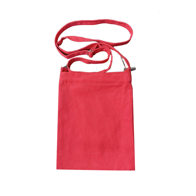 NEW ARRIVAL!☆商店風☆家紋· 家族 カスタマイズされたクロスボディキャンバス携帯電話ポーチ - Fallook